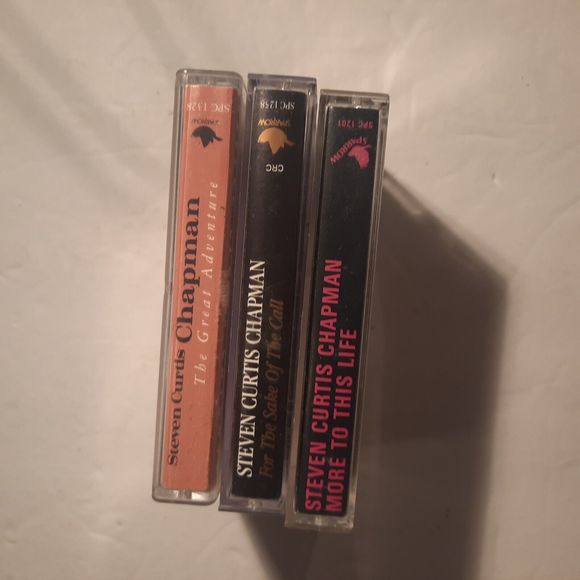 3 Vintage Steven Curtis Chapman Cassettes - Inspirational Music Collection - Picture 7 of 8